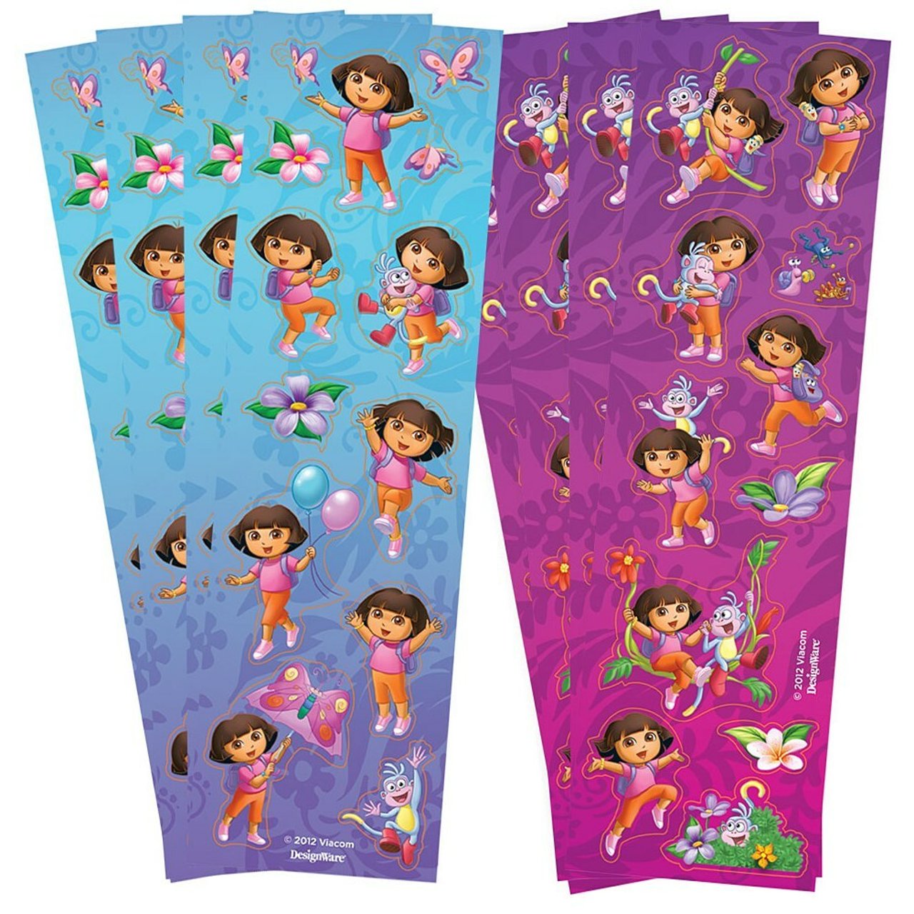 Dora Spring Stickers Dora The Explorer Stickers (8 Sheets) | Dora the Explorer | Girls ...