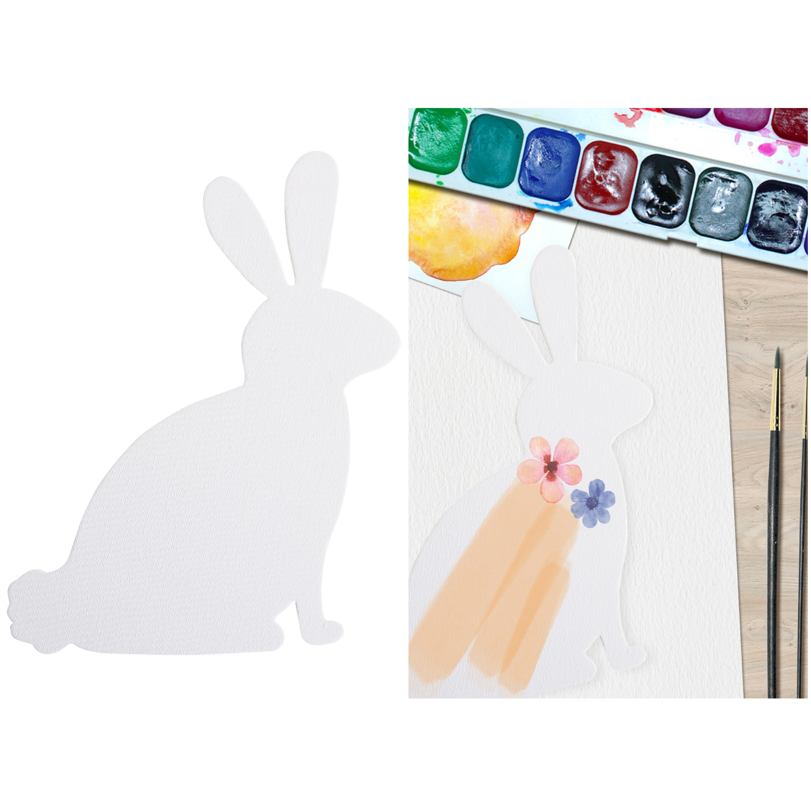 Easter Bunny Blank Canvas