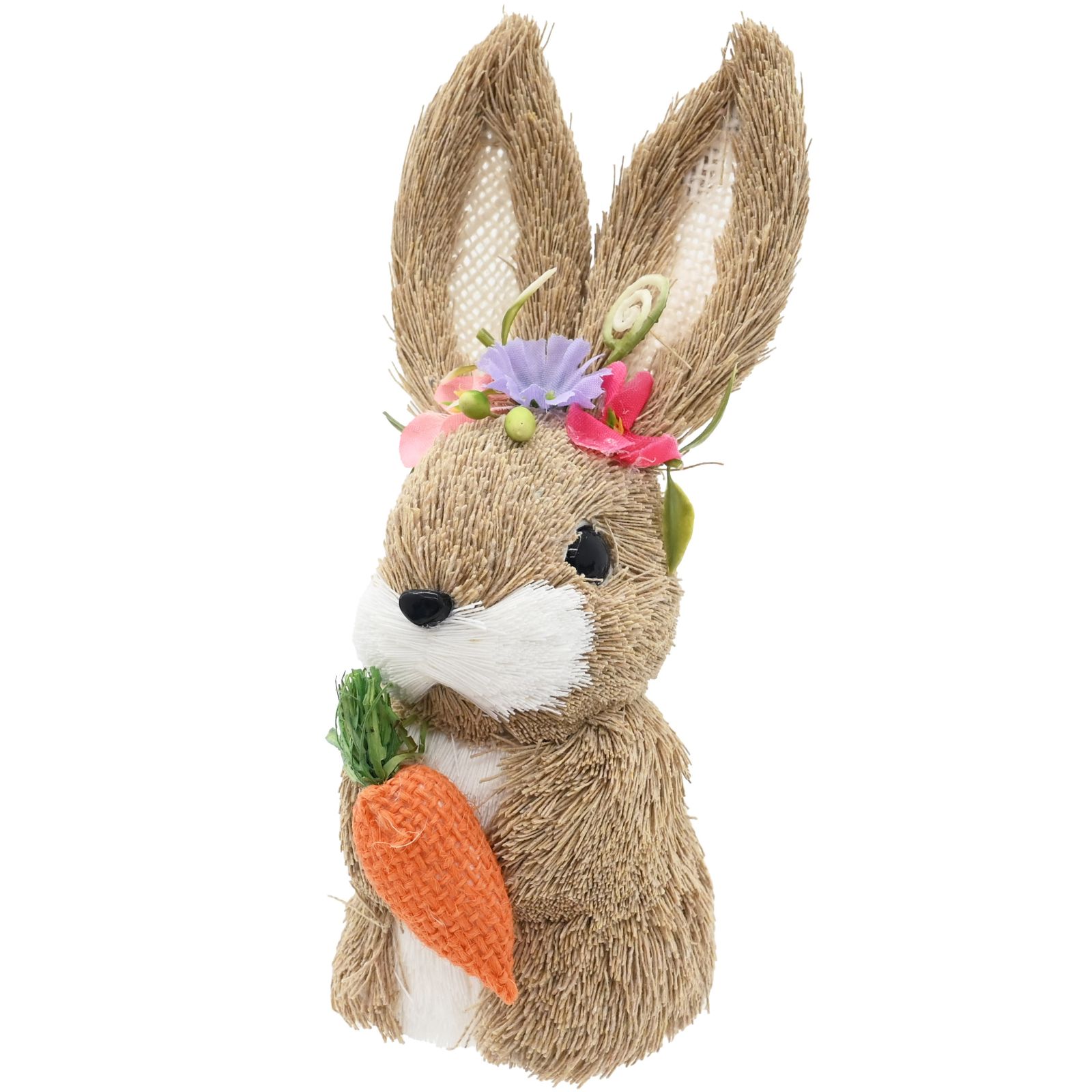 Standing Sisal Bunny Rabbit 18.5cm