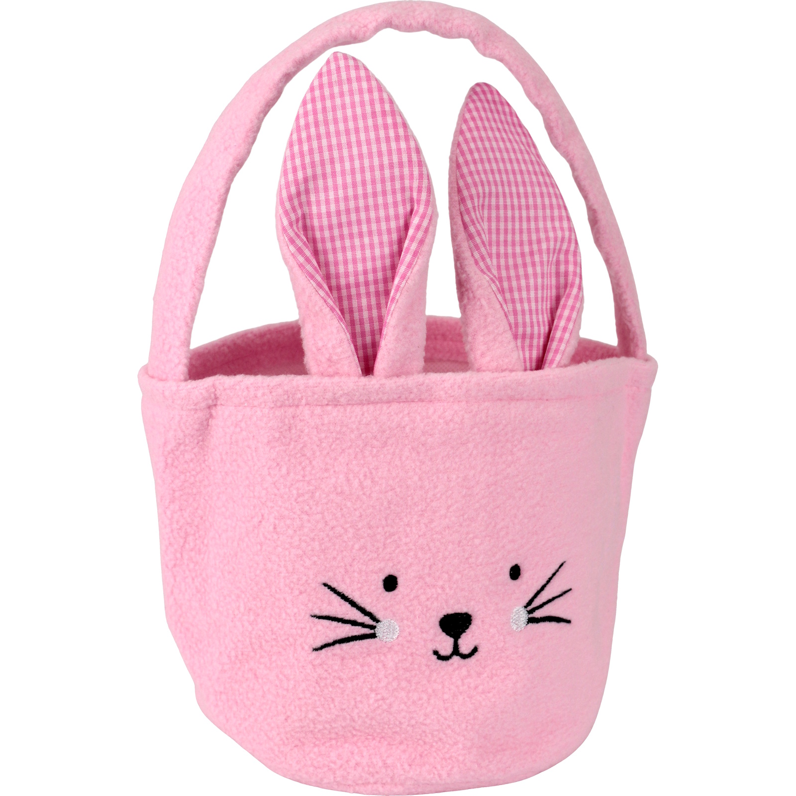 Adorable Pink Bunny Face Basket