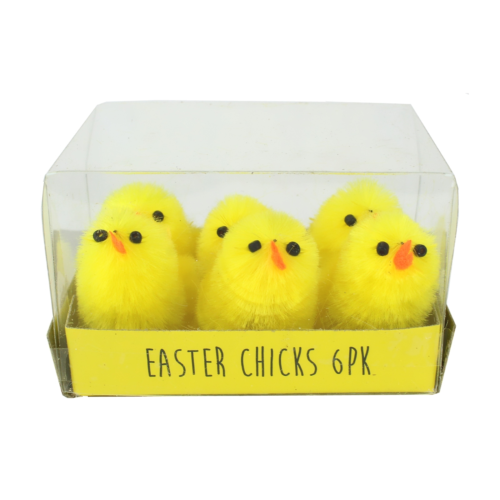 Fluffy Easter Chicks 3cm (Pack of 6) 