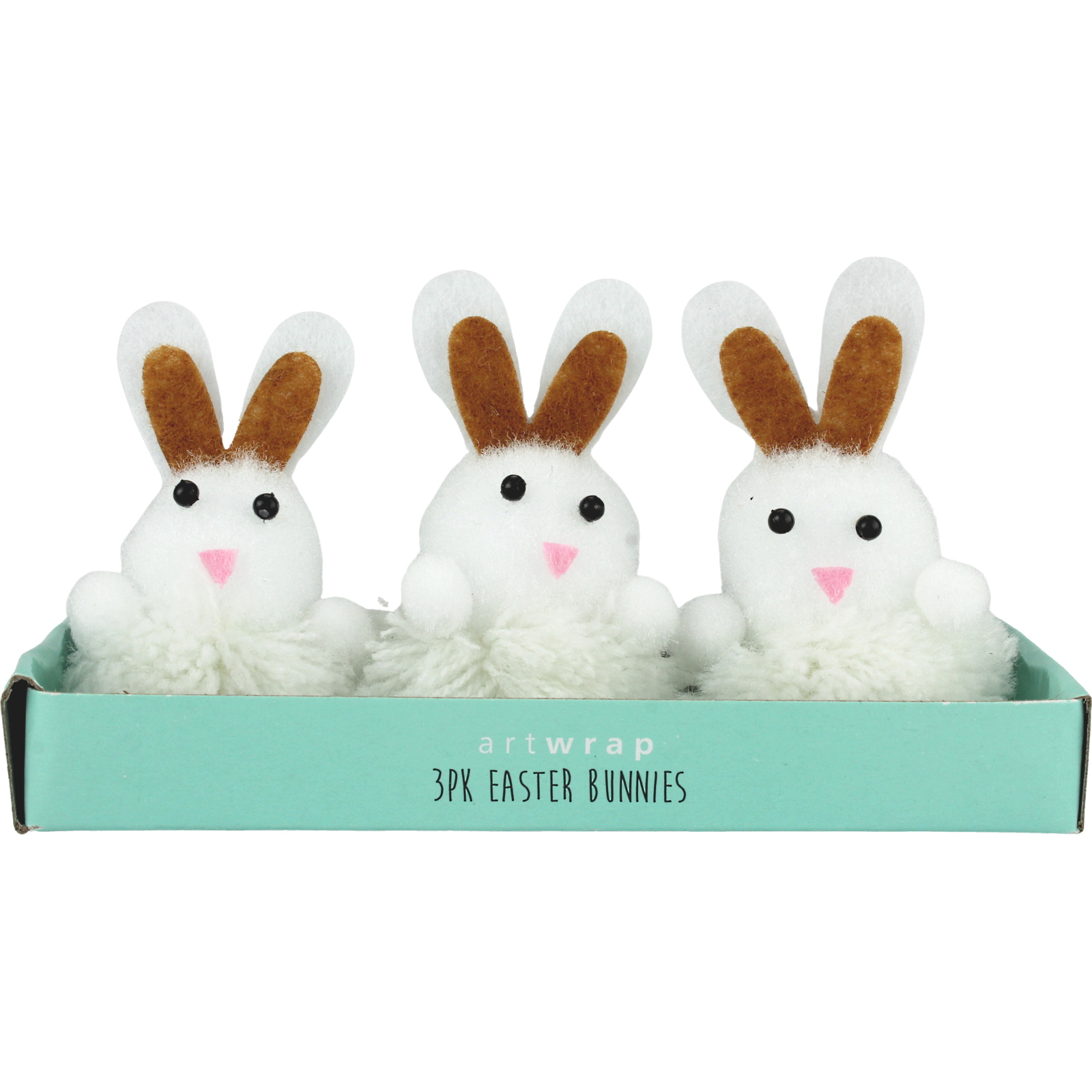 Fluffy Easter Bunnies (Pack of 3) 