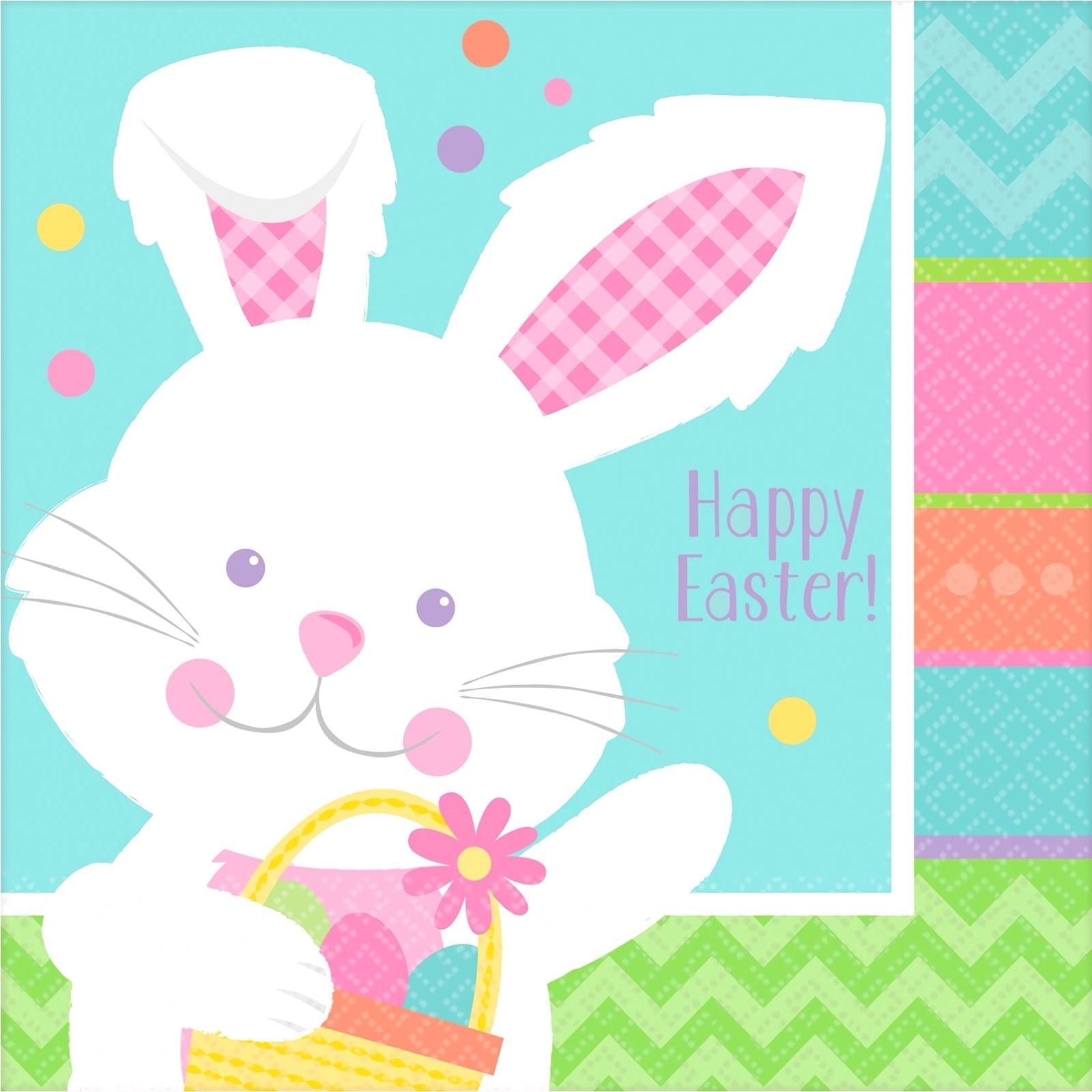 Hippity Hop Large Napkins / Serviettes (Pack of 16)