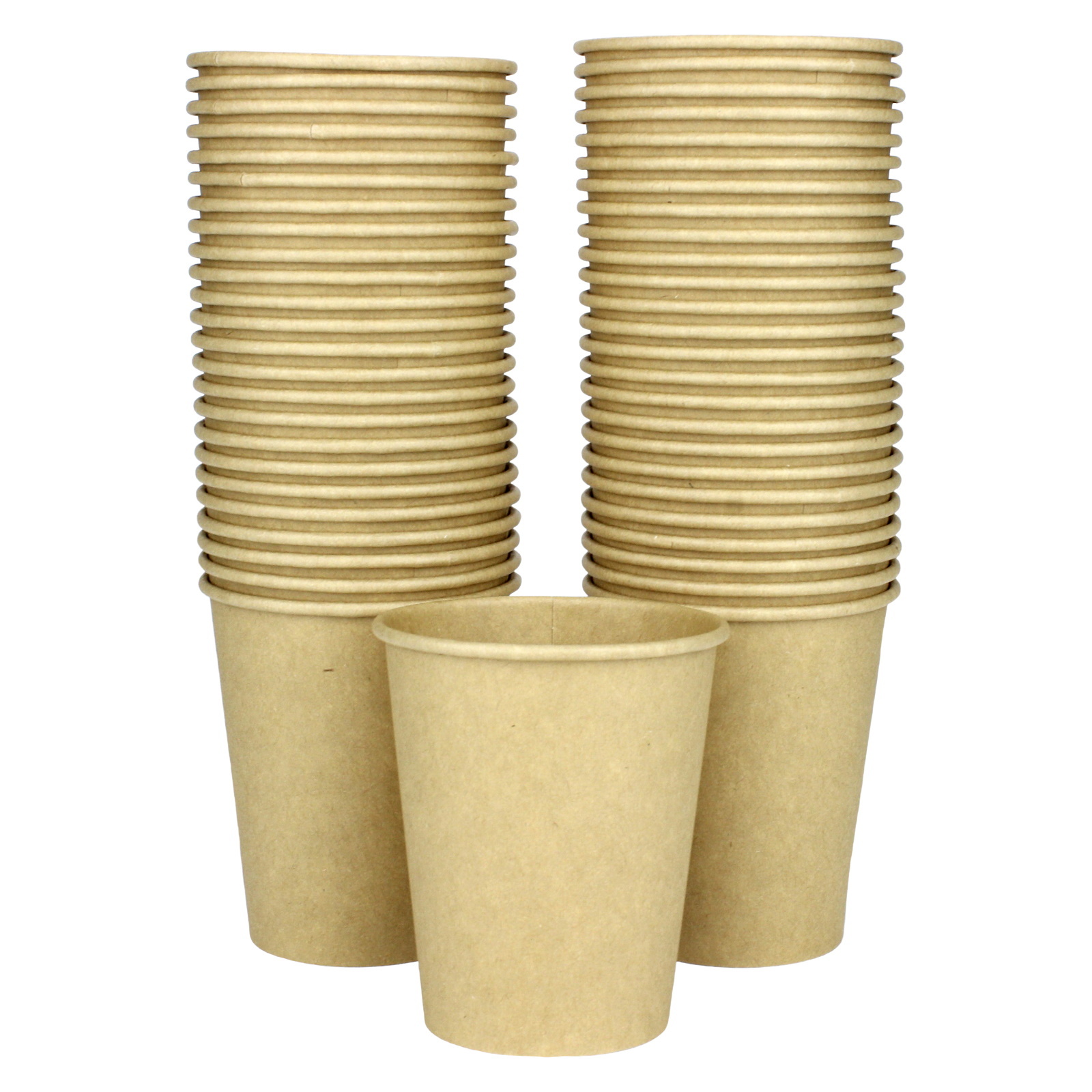 Brown Kraft Paper Cups 207ml (Pack of 50)