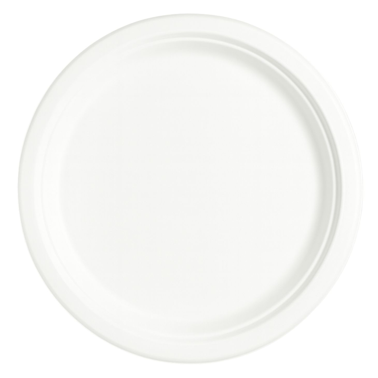 White Sugar Cane Large Plates 23cm (Pack of 50)