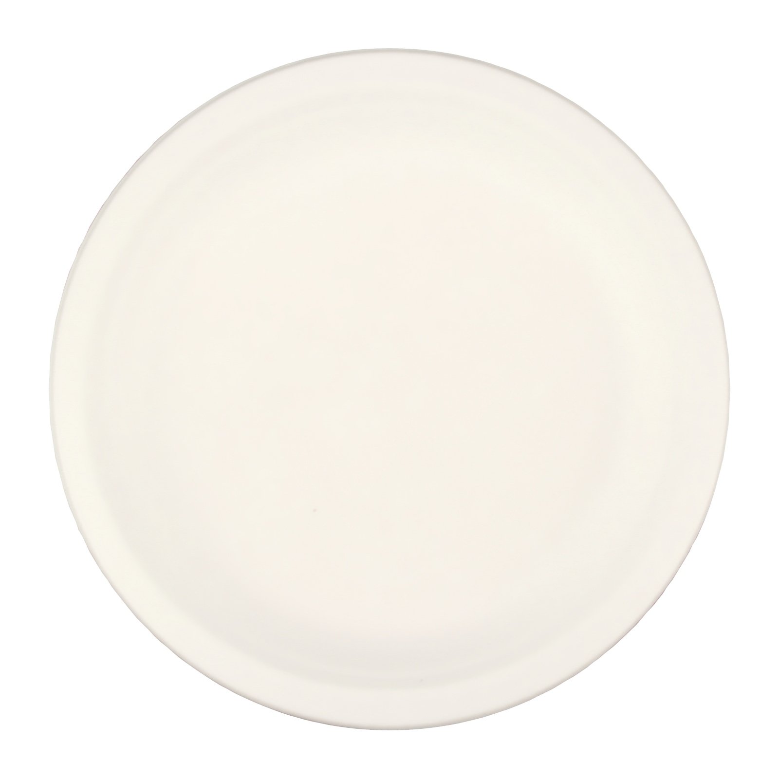 White Eco Friendly Small Round Paper Plates (Pack of 10)