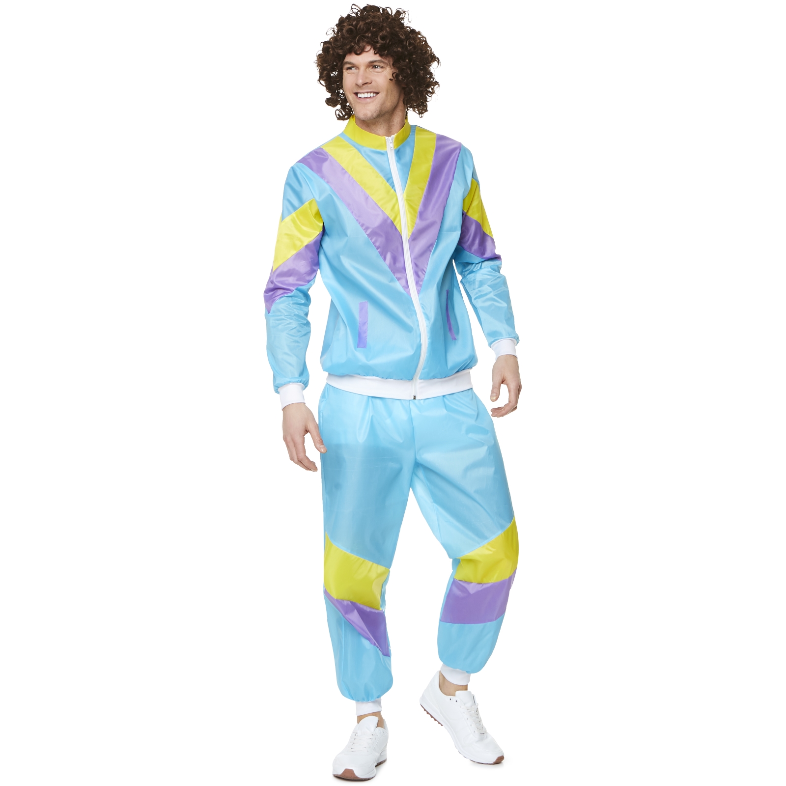 80's Shell Suit Men's Costume - Extra Large