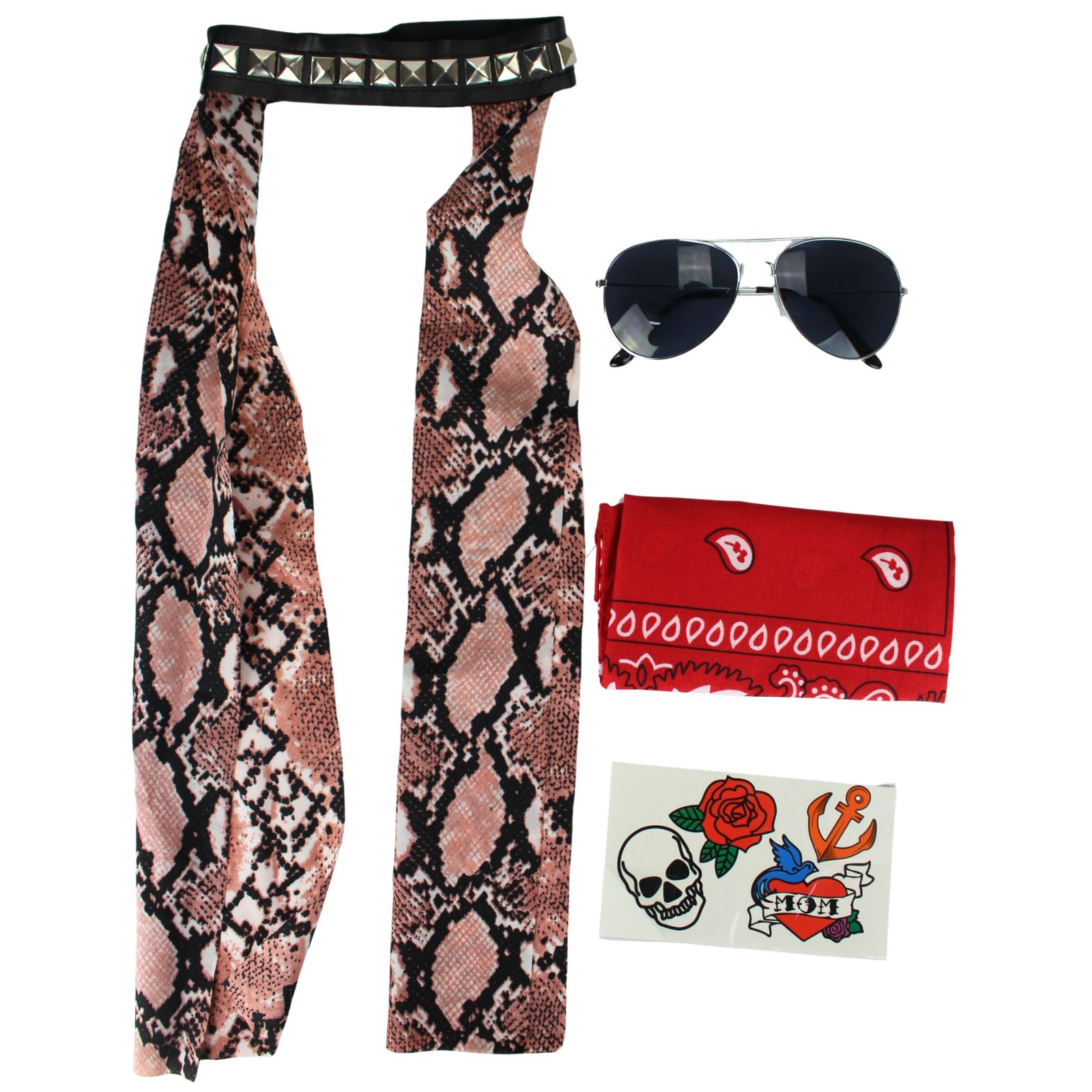 80's Rocker Costume Accessory Kit - Discount Party Supplies