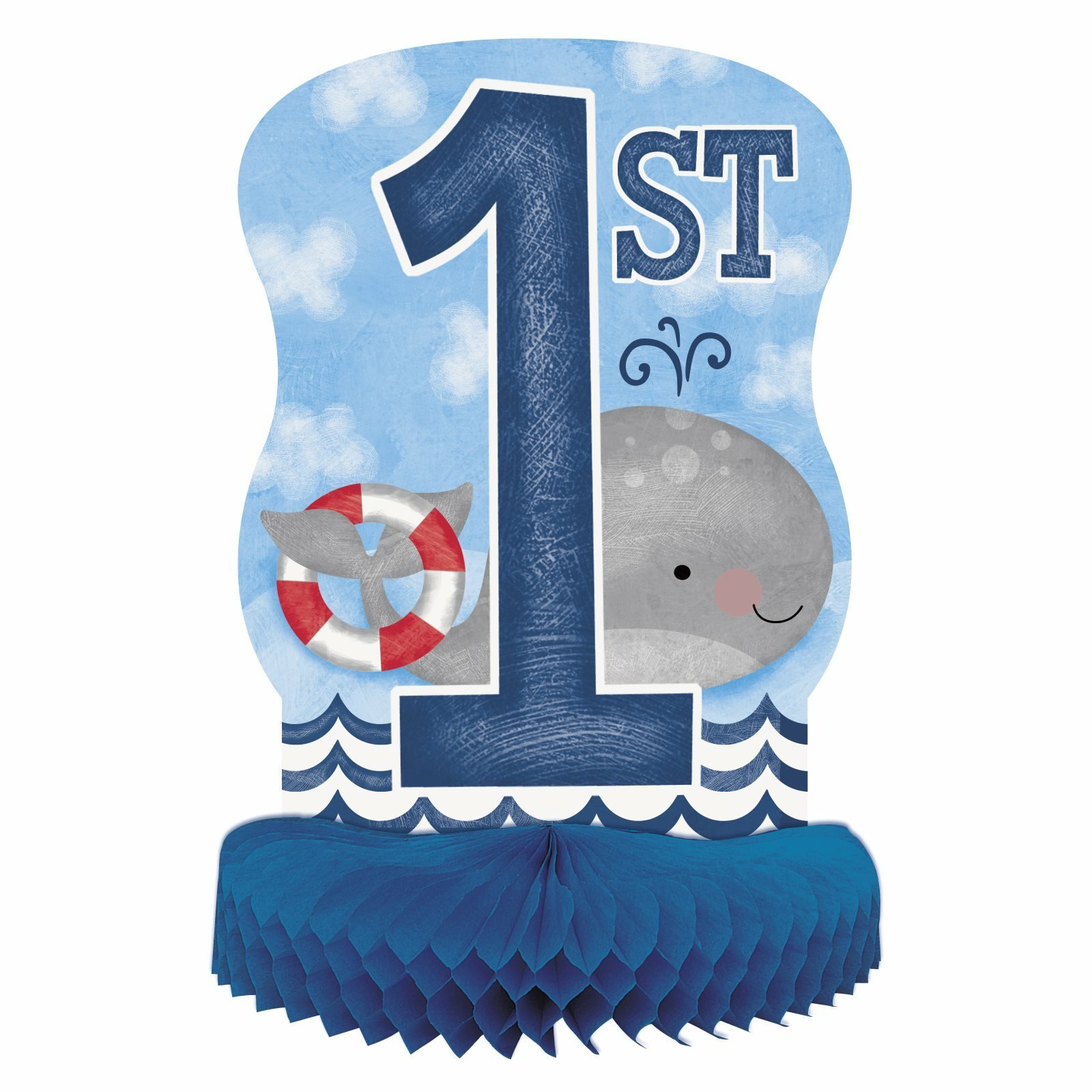 Nautical First Birthday Party Centrepiece