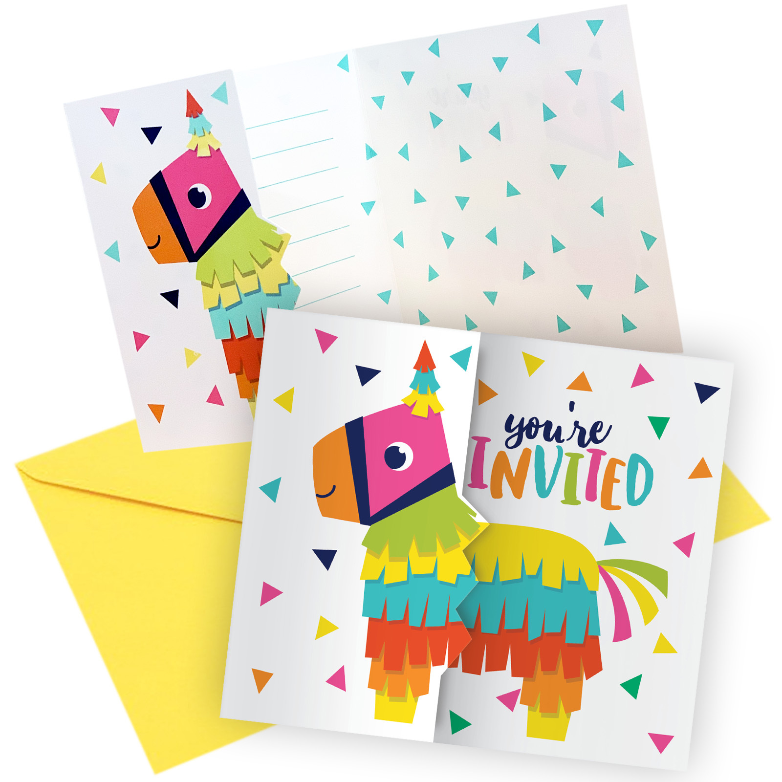 Fiesta Fun Invitations (Pack of 8)