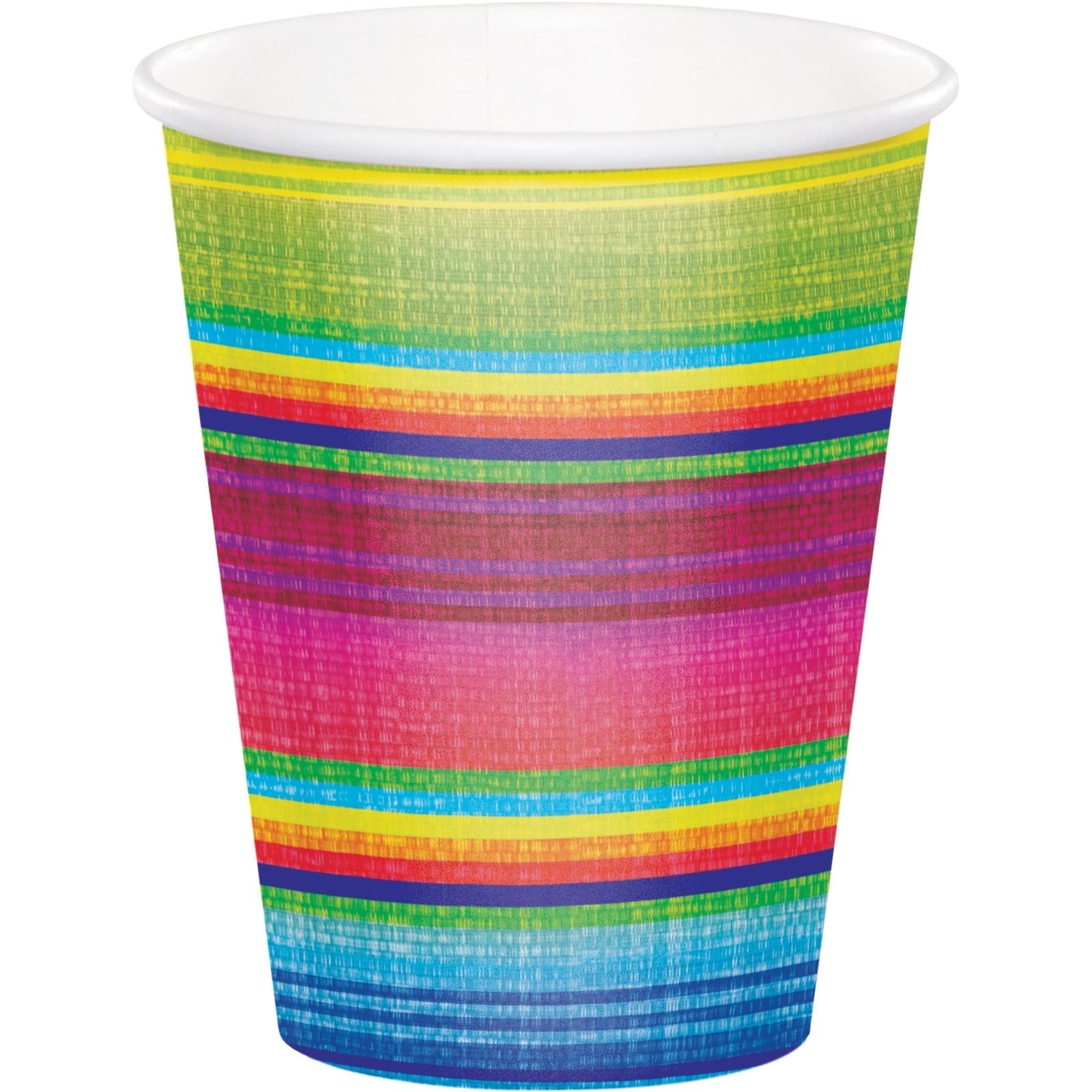 Serape Fiesta Paper Cups (Pack of 8)