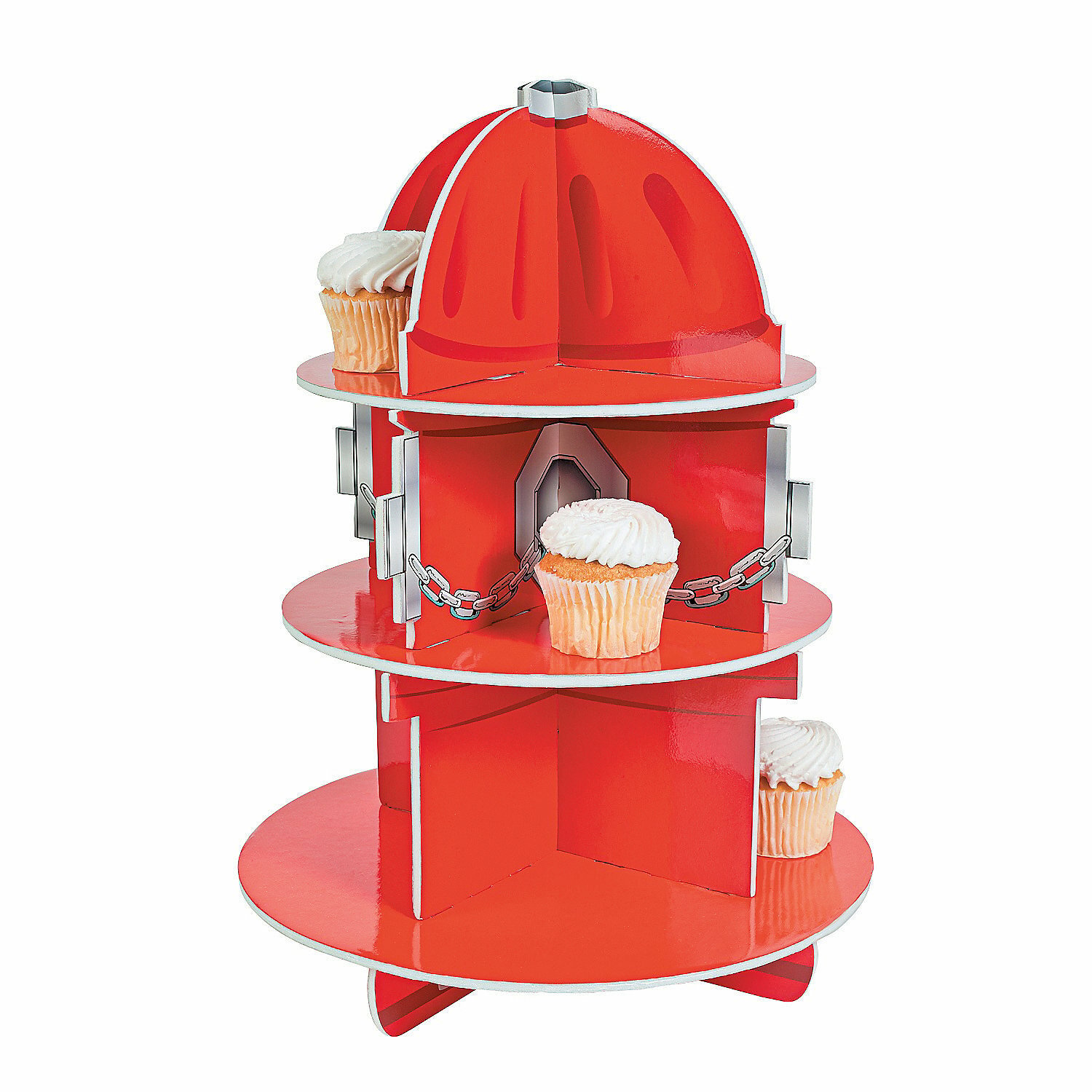 Fire Hydrant Cupcake Stand