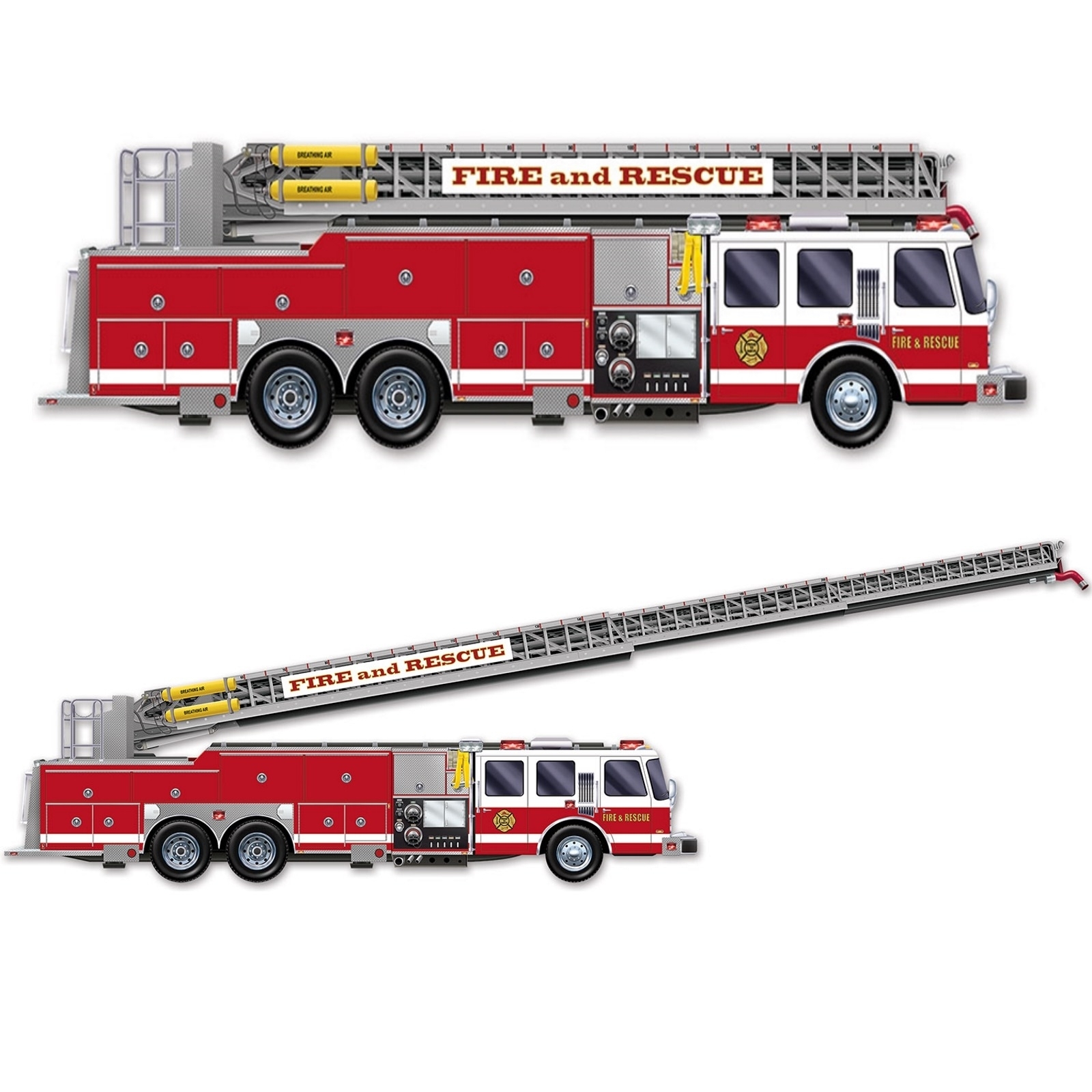 Jointed Fire Truck Decoration