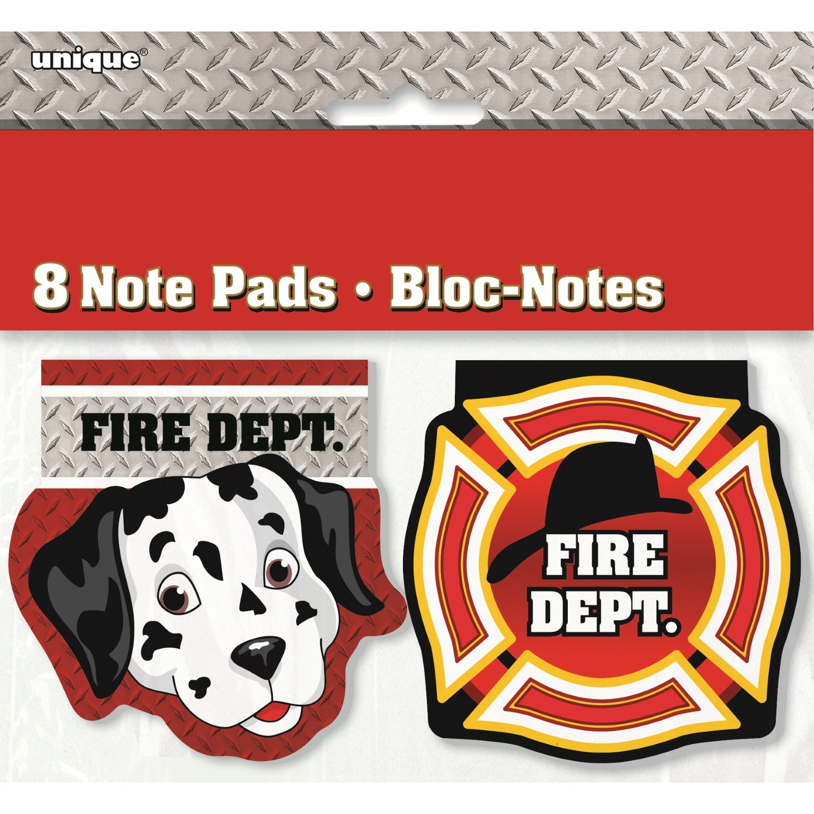 Fire Truck Notepads (Pack of 8)