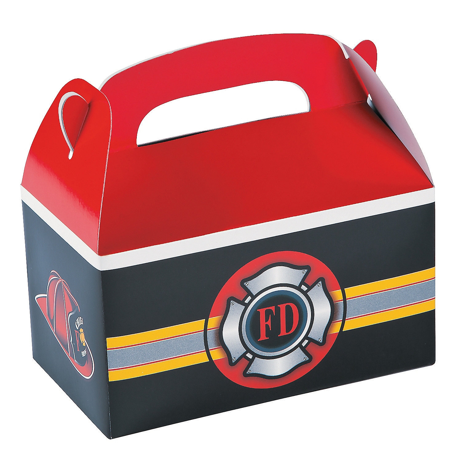 Firefighter Party Lolly/Treat Boxes (Pack of 6)