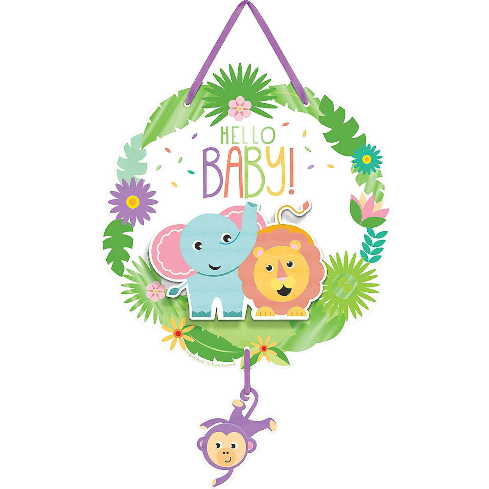 Fisher Price Hello Baby Hanging Sign
