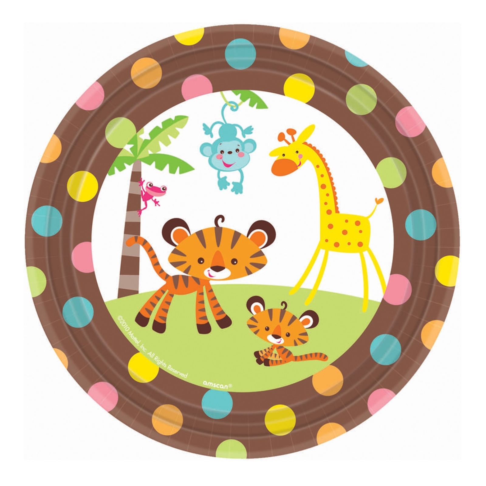 Fisher Price Baby Small Paper Plates (Pack of 8)