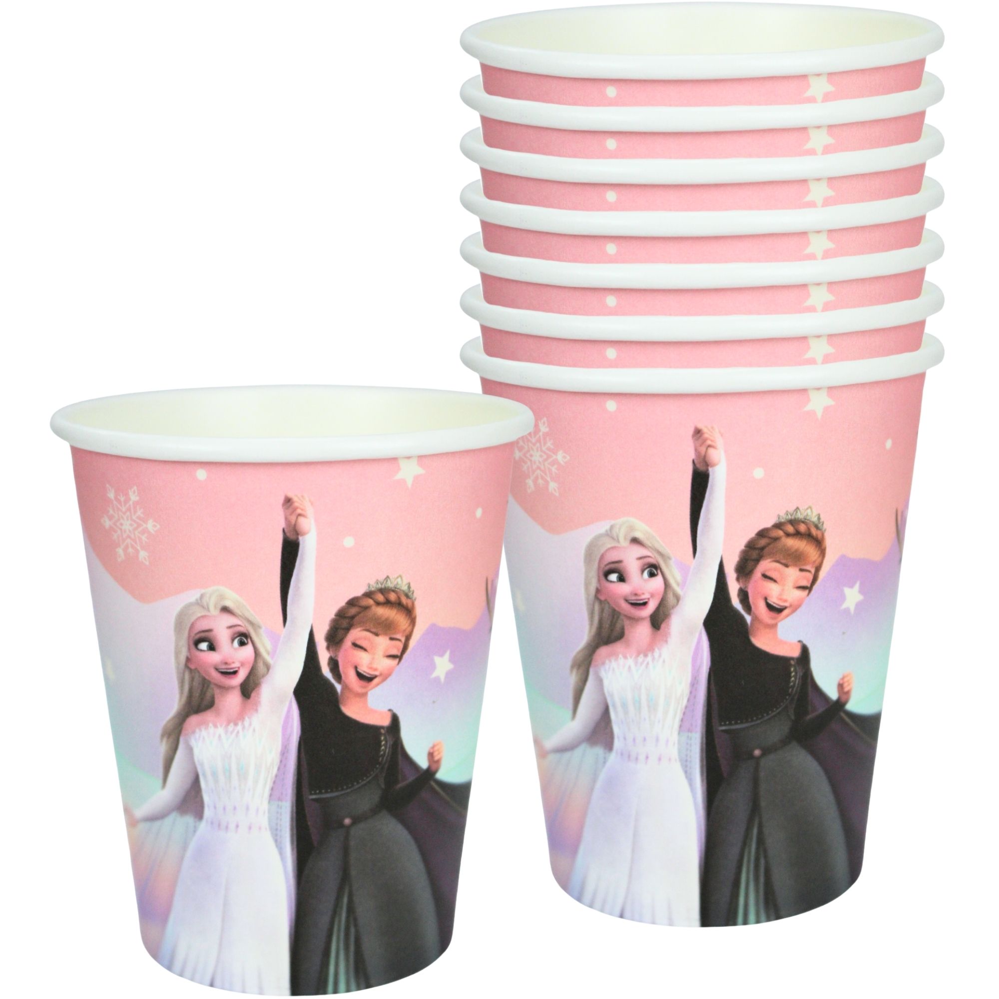 Frozen Elsa and Anna Paper Cups (Pack of 8)