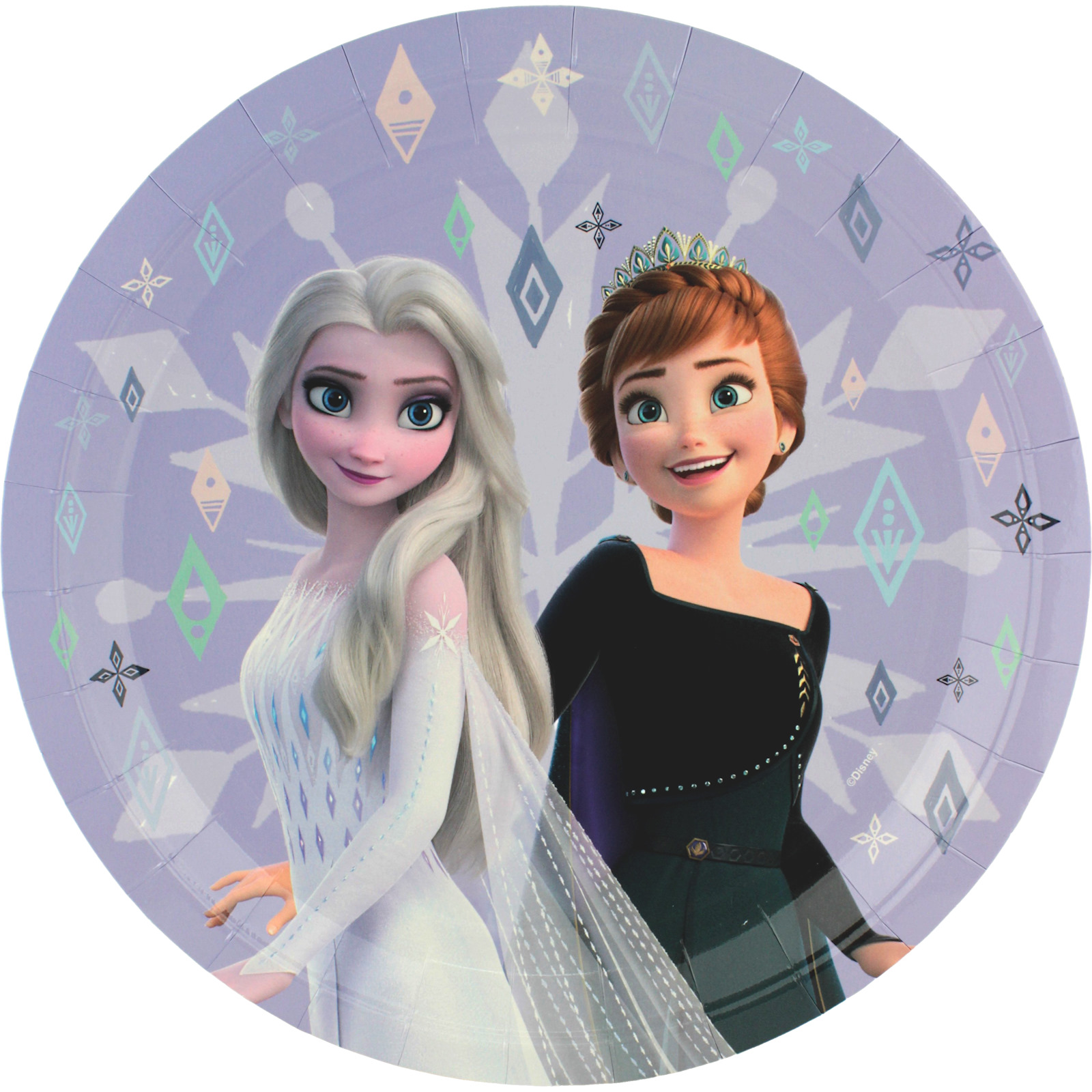 Frozen Snow Magic Large Paper Plates (Pack of 8)  