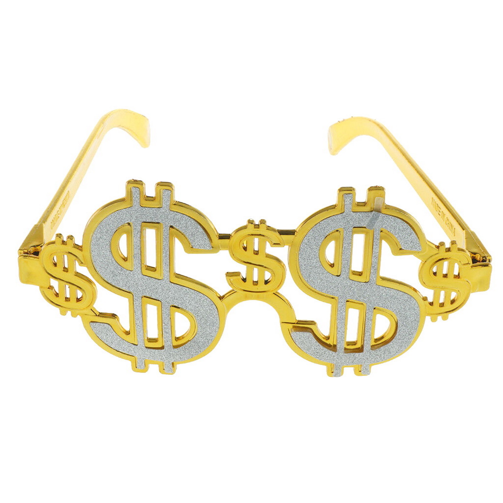 Glitter Dollar Sign Glasses