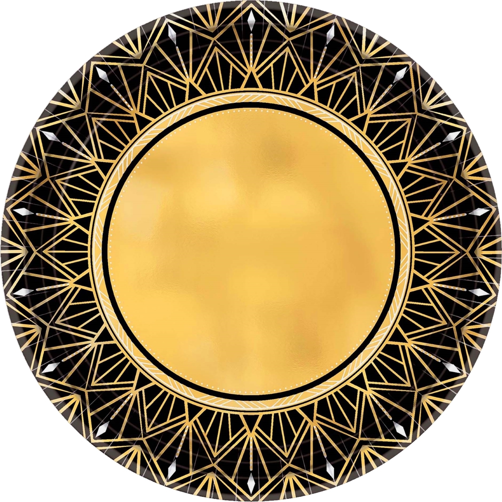 Glitz & Glam Large Paper Plates (Pack of 8)