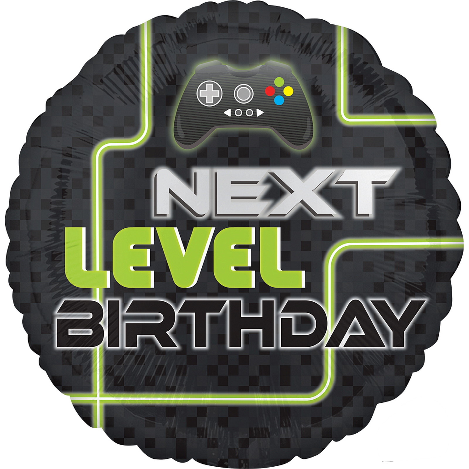 Level Up Birthday Helium Balloon