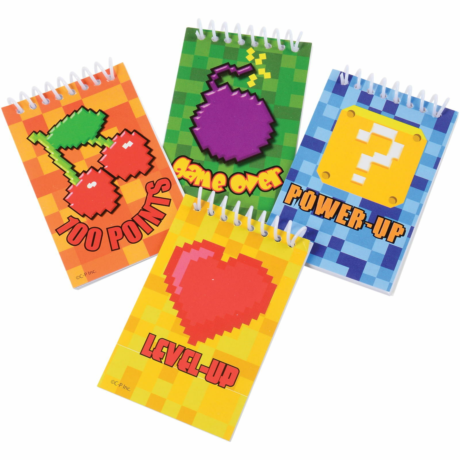 Power Up Notepads (Pack of 8)