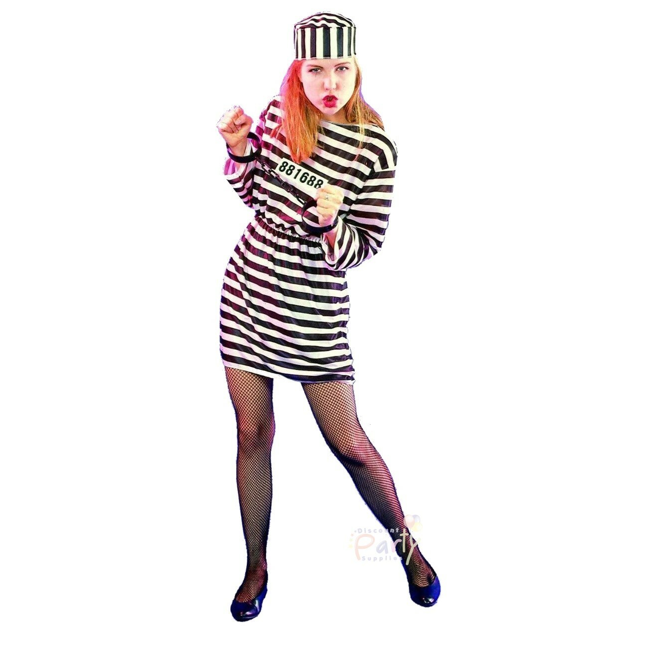 Adult Lady Prisoner Costume