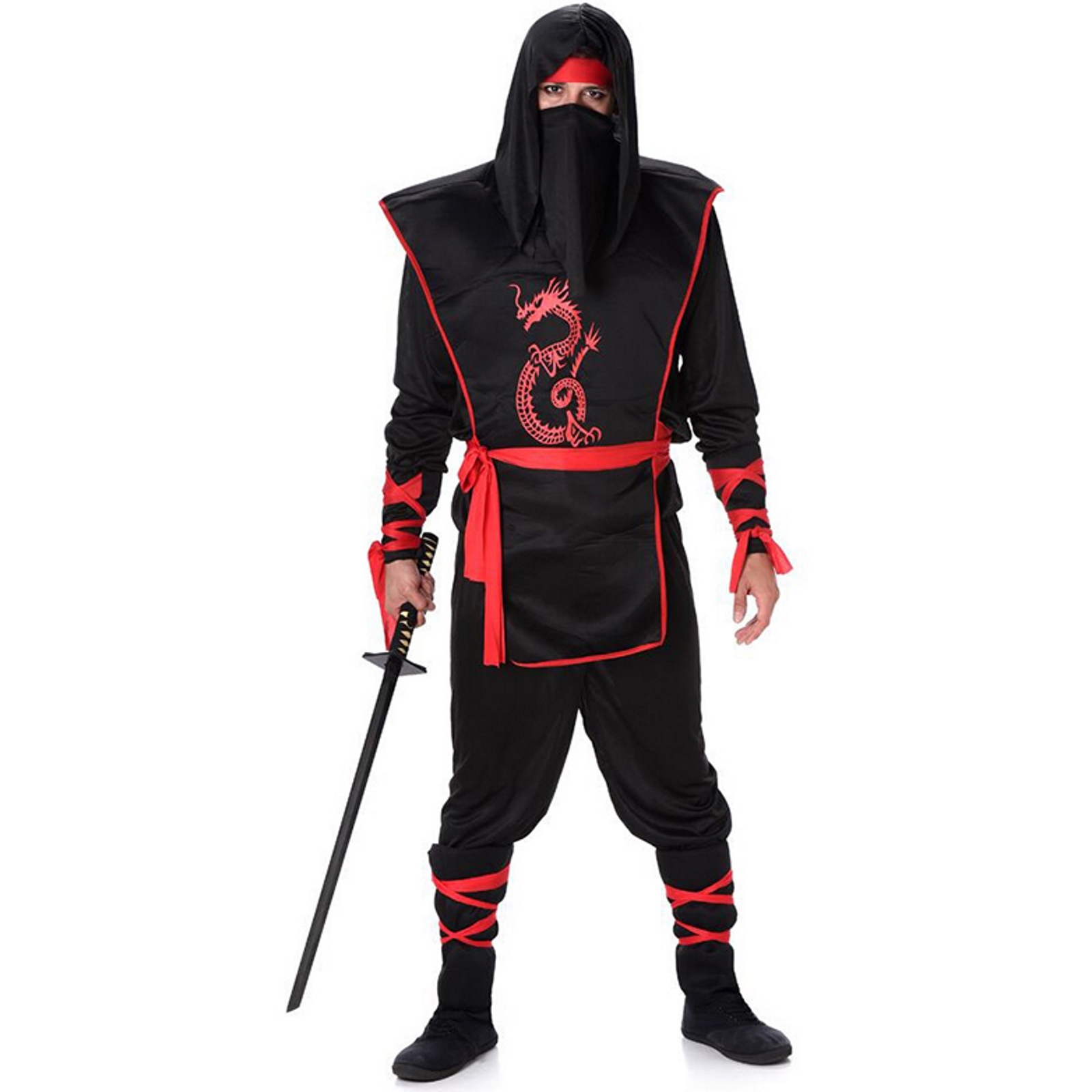 Ninja Costume Mens Large 