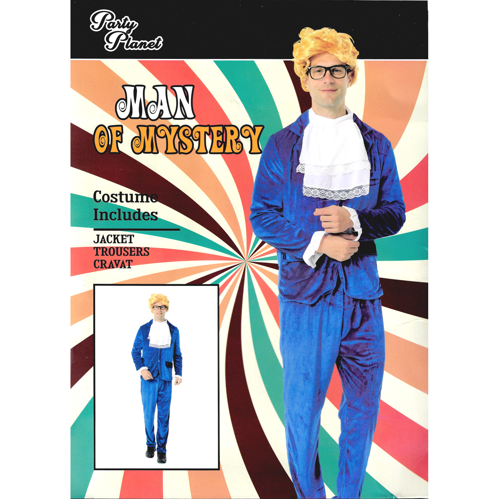 60's Mr Mojo Costume Mens Large