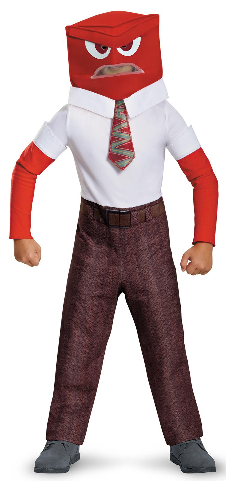 Inside Out Anger Classic Child Costume