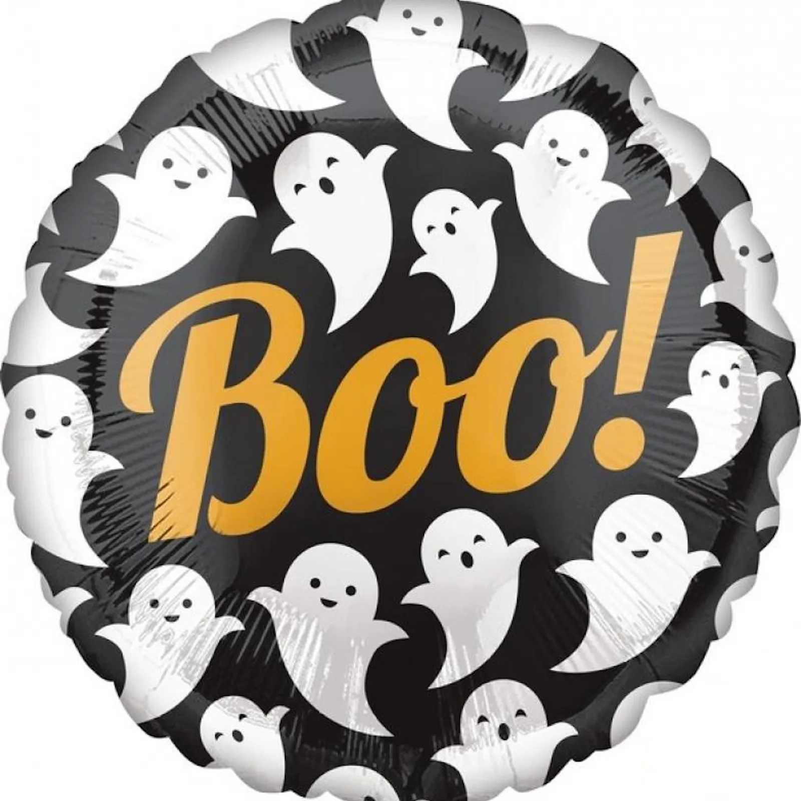 Boo Ghosts Foil Helium Balloon