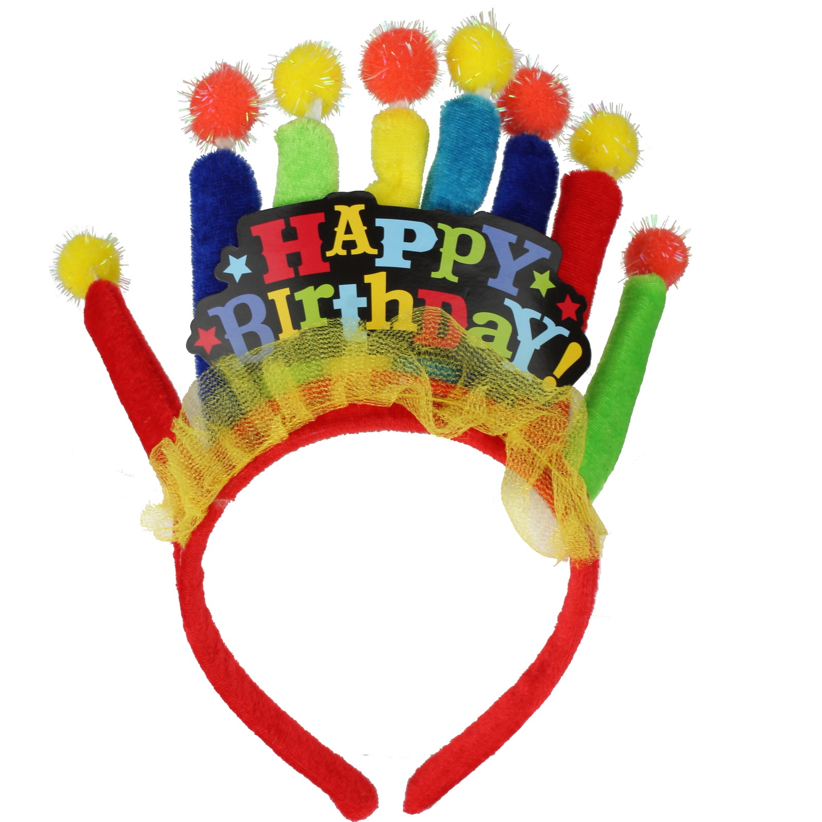 Happy Birthday Candle Headband