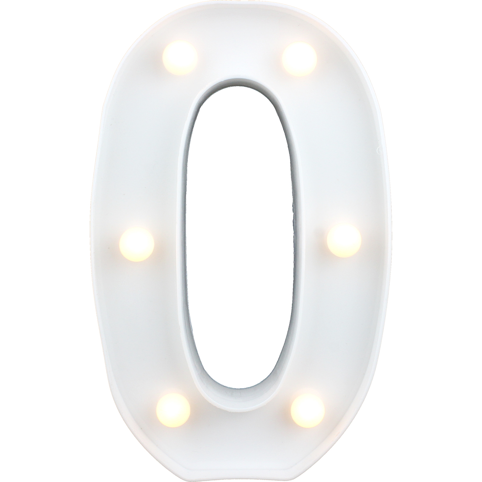 Light Up Number 0