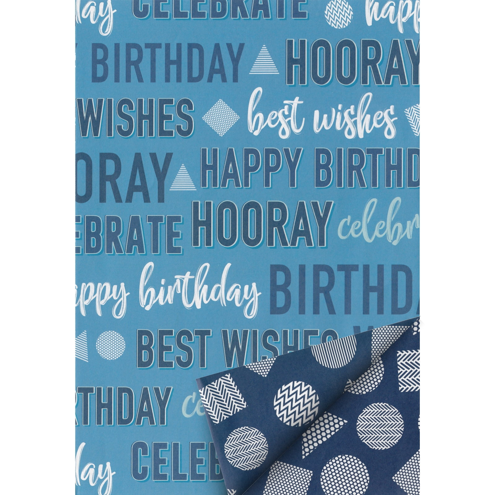 Happy Birthday Wrapping Paper (1 Sheet) 