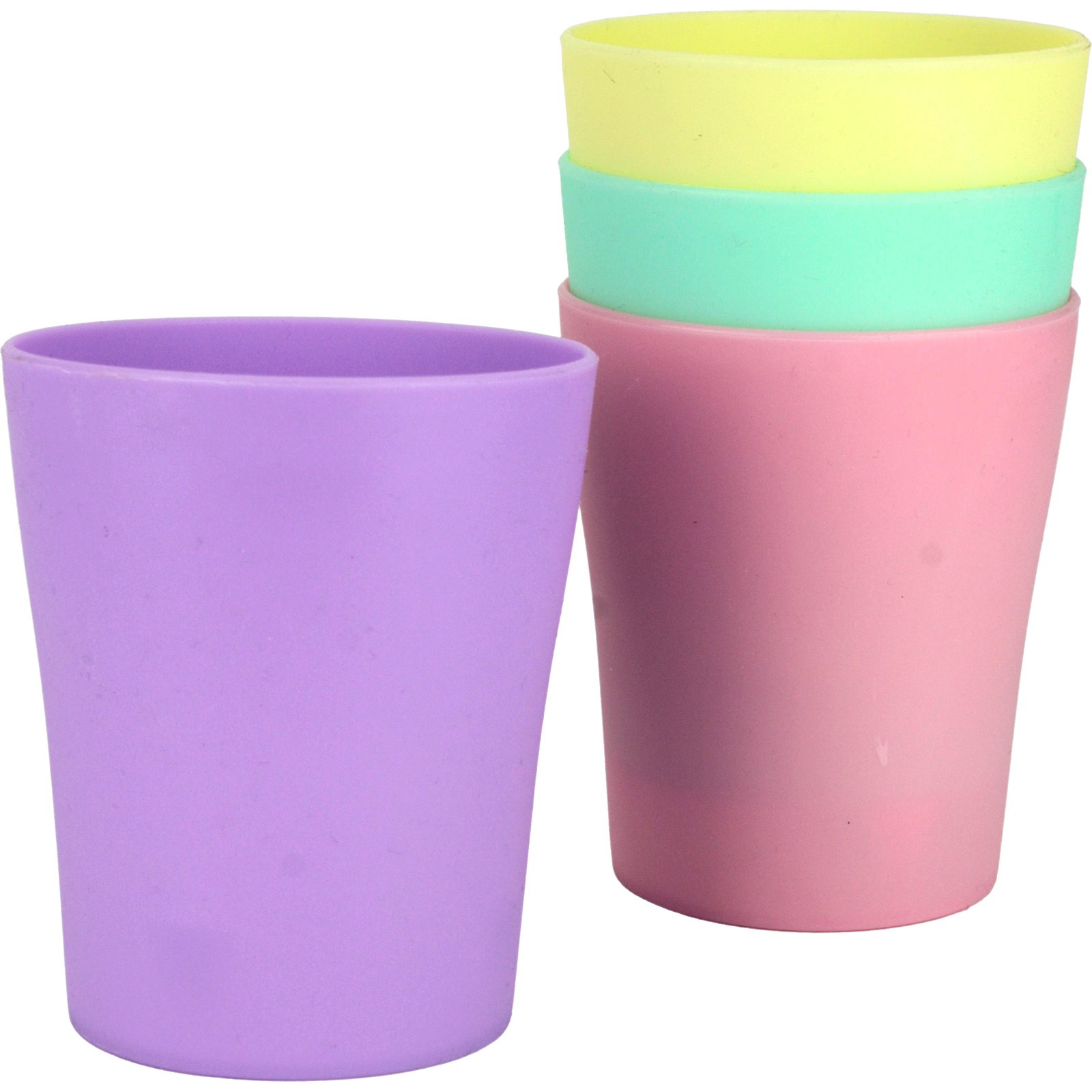 Summer Sorbet Reusable Plastic Cups 280ml Pack of 4