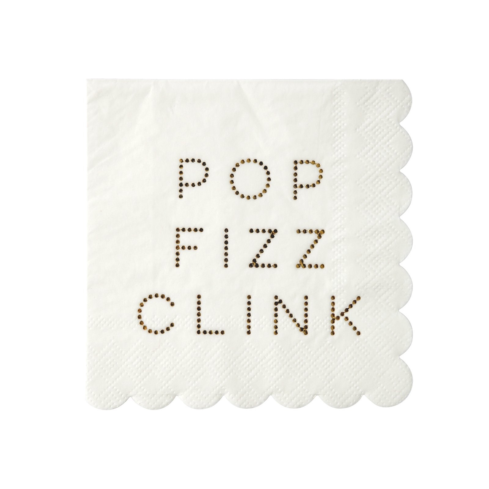 Meri Meri Pop Fizz Clink Napkins / Serviettes (Pack of 16)