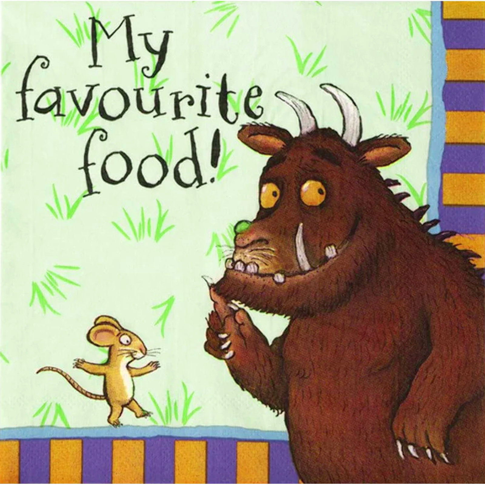 The Gruffalo Large Napkins / Serviettes (Pack of 16) 