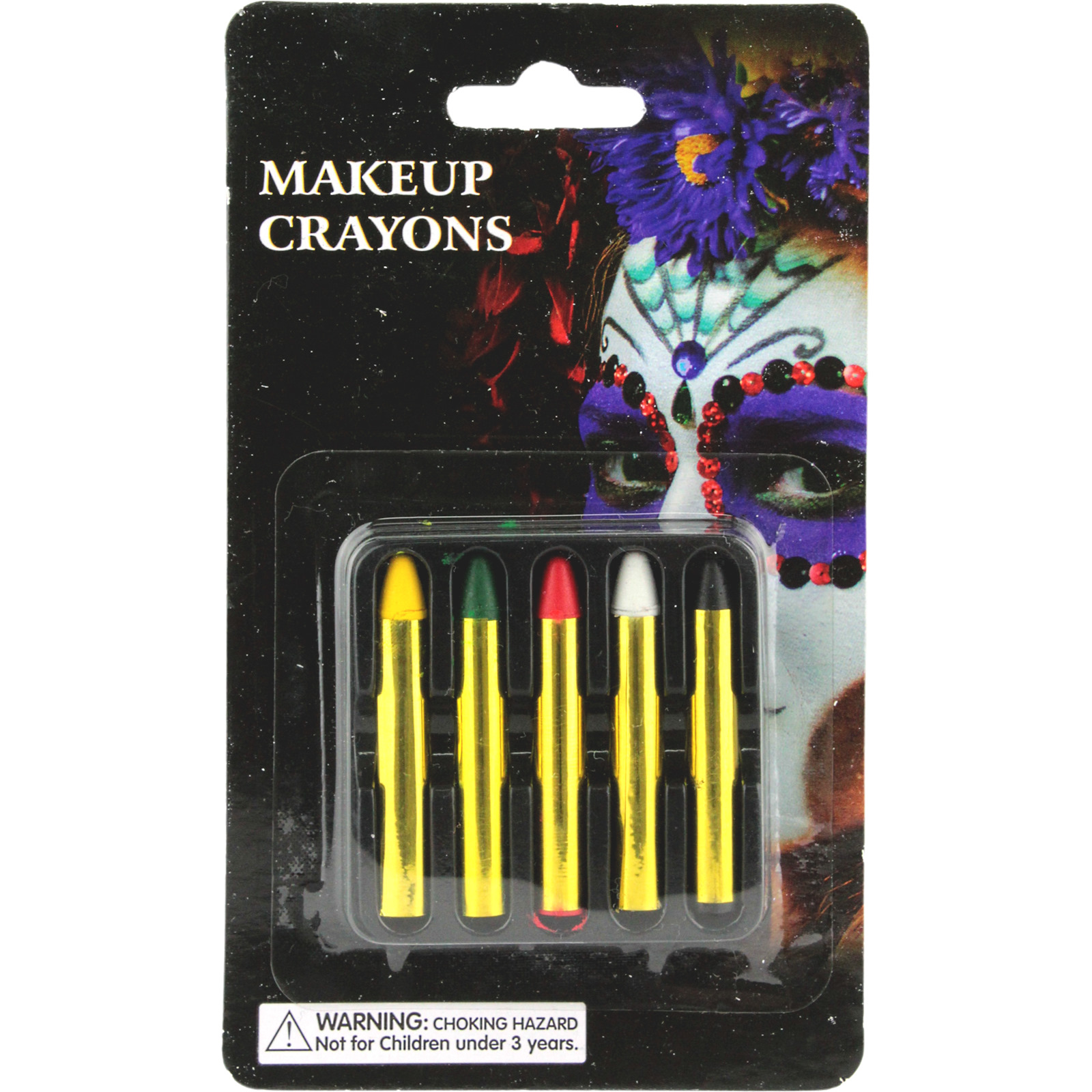 Assorted Makeup Crayons (Pack of 5) 
