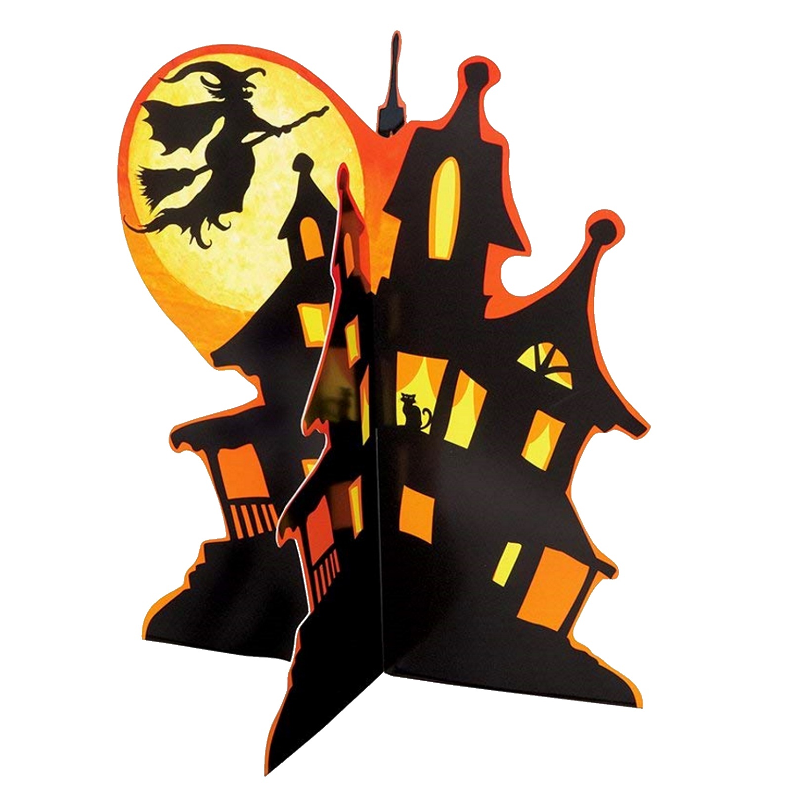 3D Spooky Hollow Haunted House Centrepiece