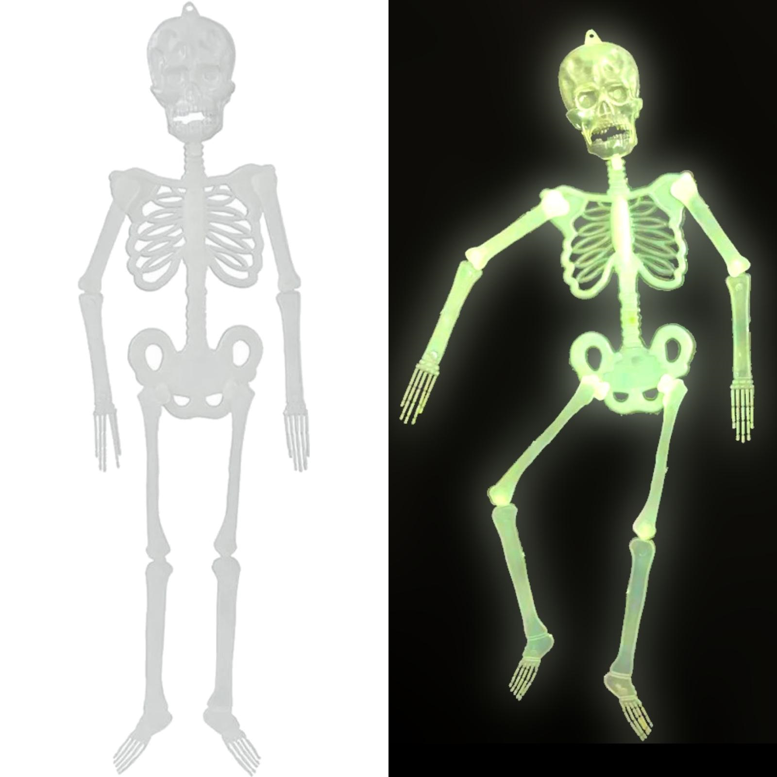 Glow in the Dark Skeleton Decoration 32cm