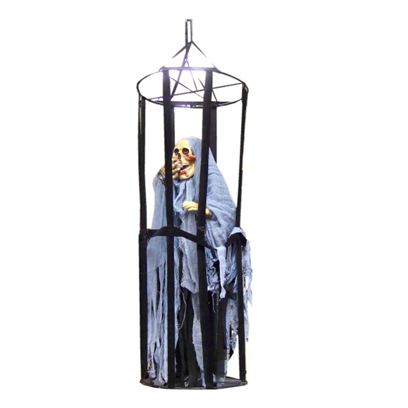 Screaming Caged Skeleton