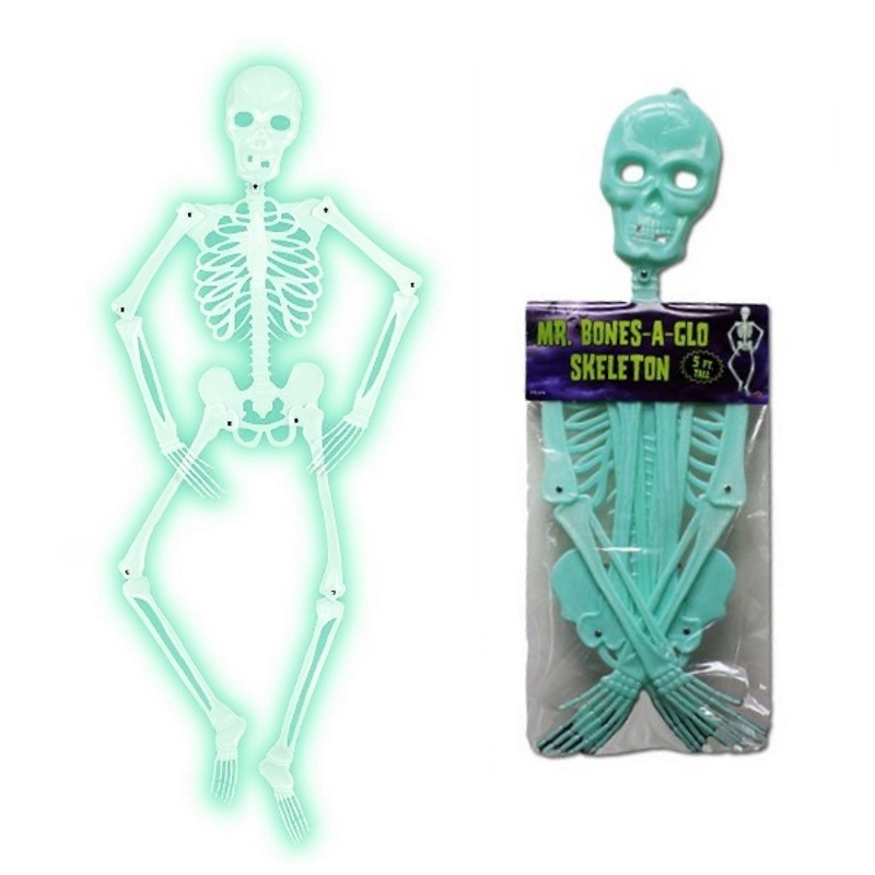 Glow in the Dark Plastic Skeleton