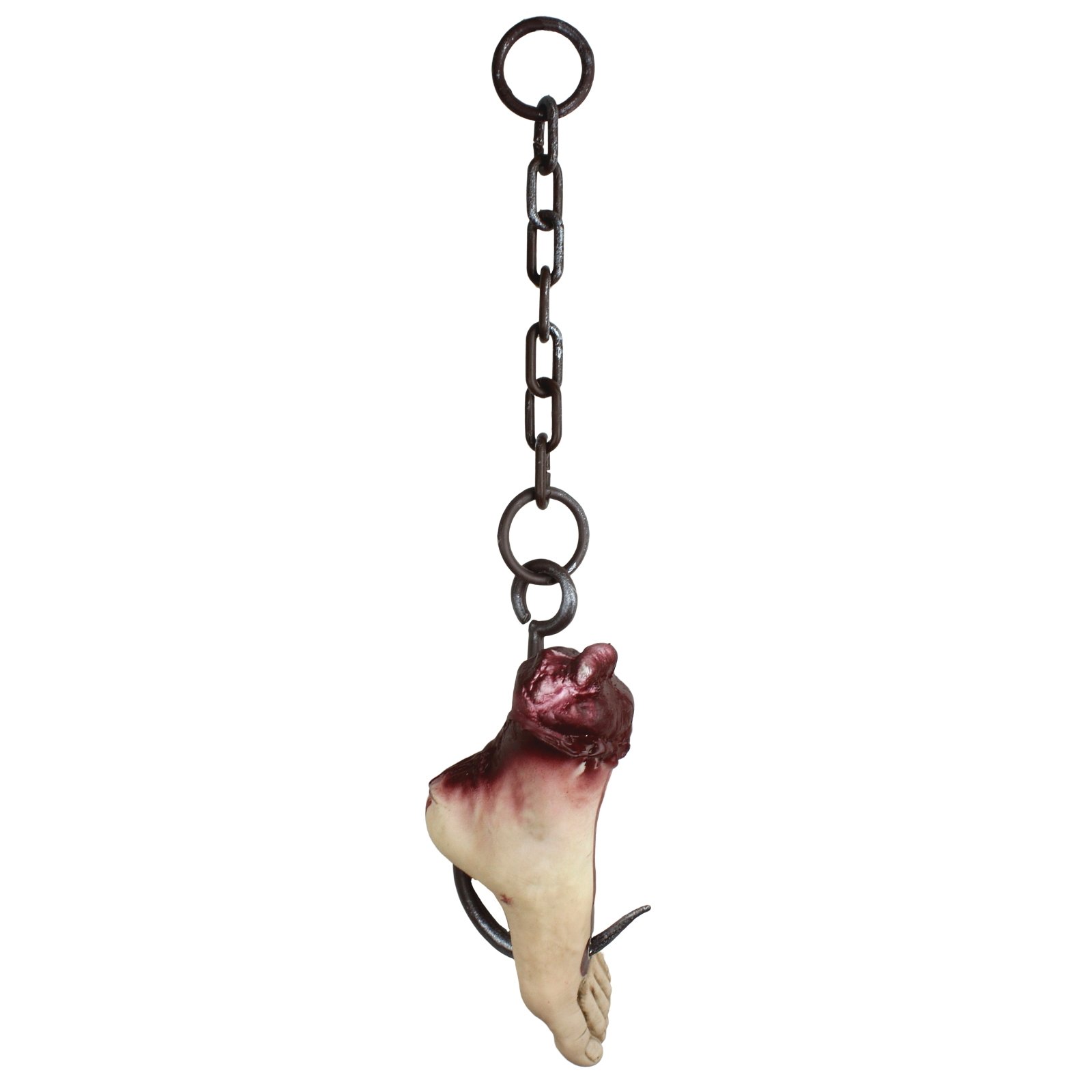 Plastic Severed Foot on Hook