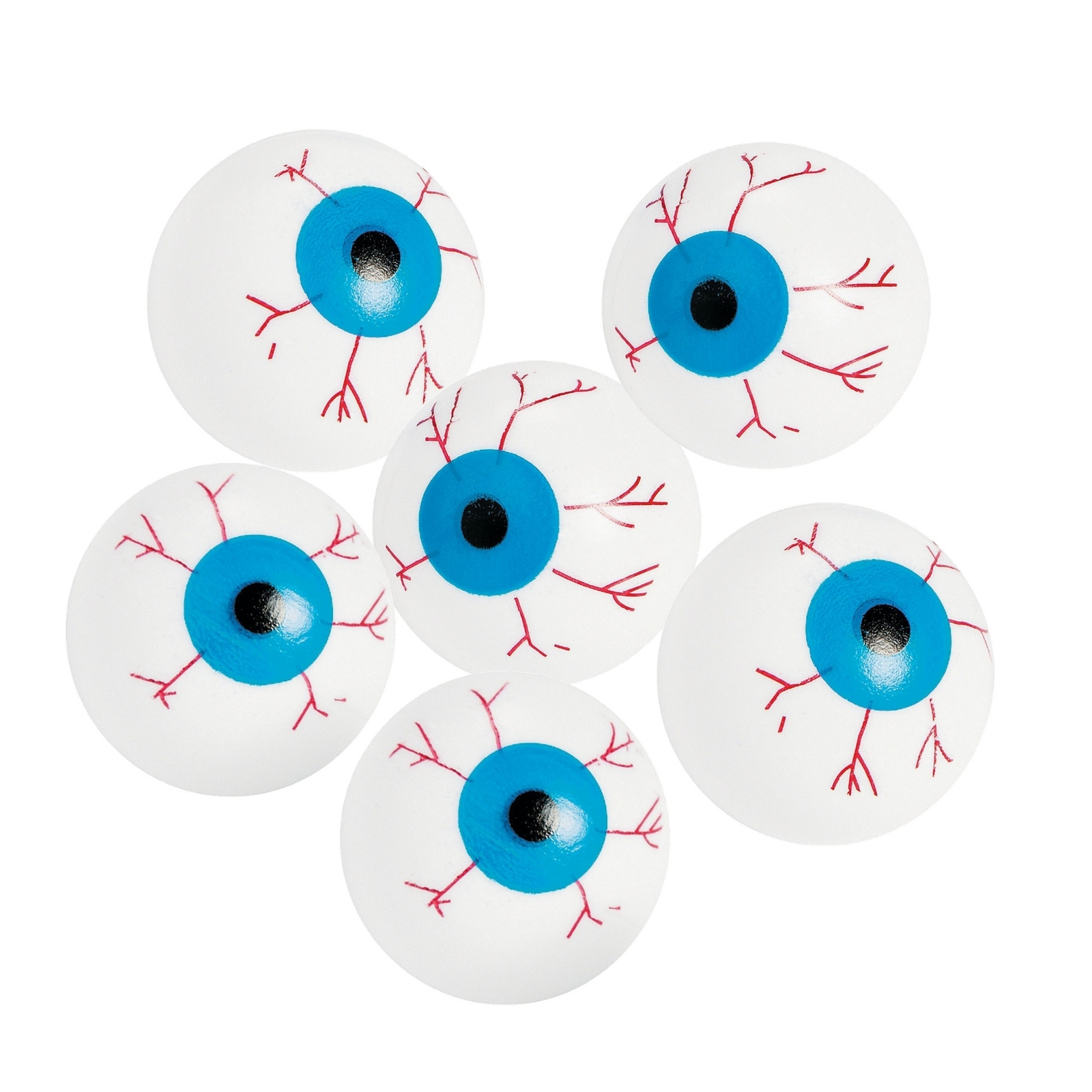 Plastic Eyeballs (Pack of 6)