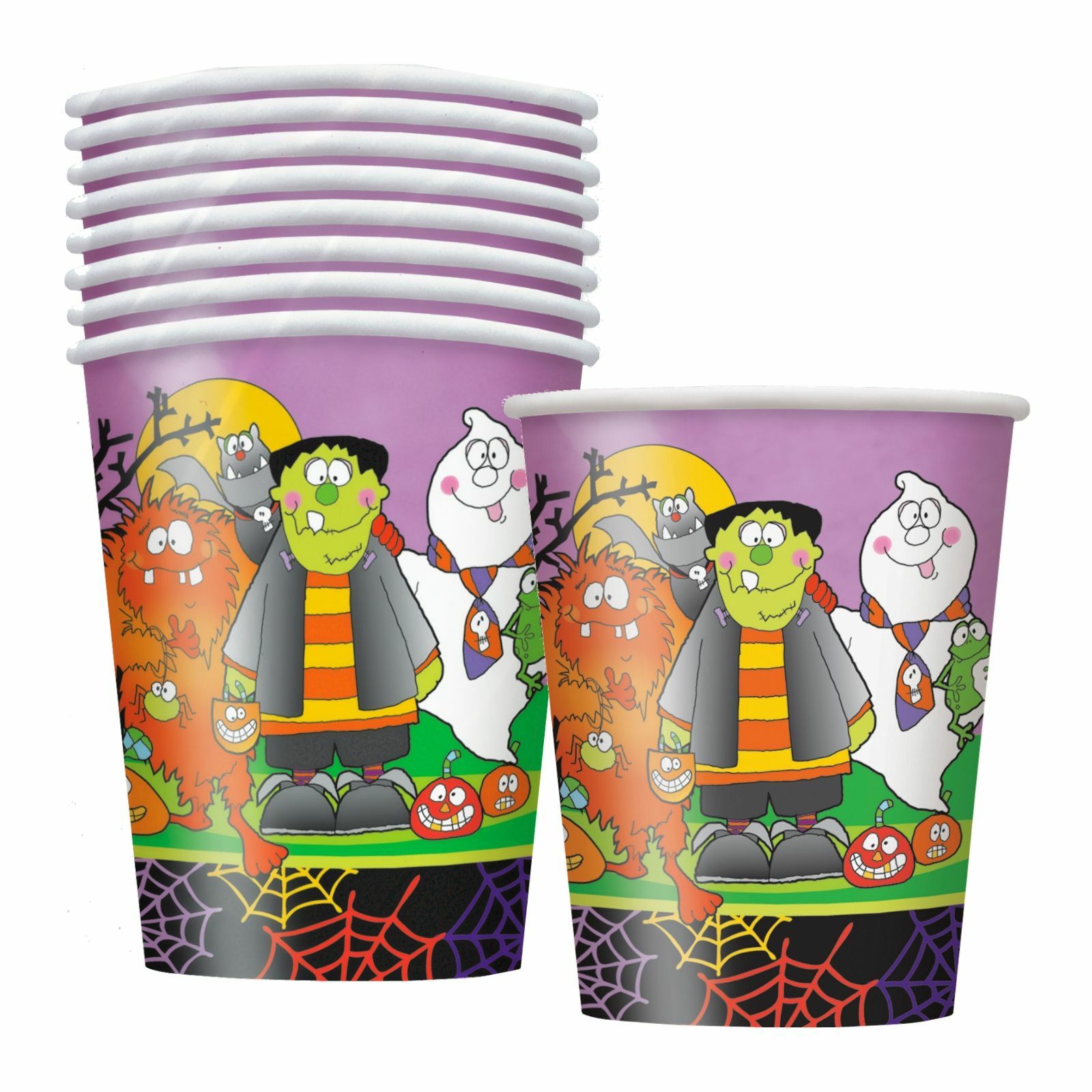 Little Monsters Paper Cups (Pack of 8)