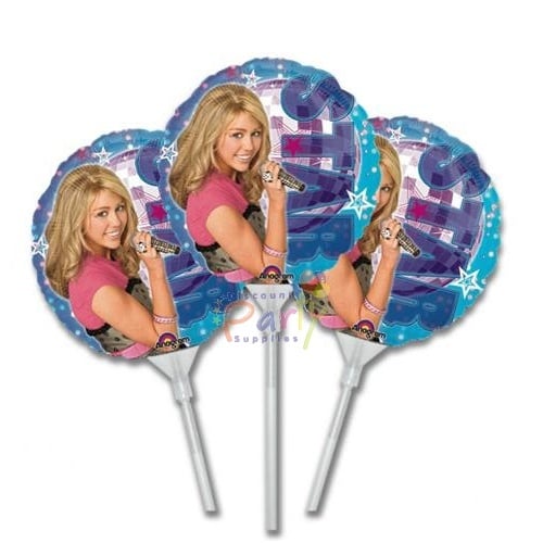 Hannah Montana Ez-Fill Foil Balloons (Pack of 3)