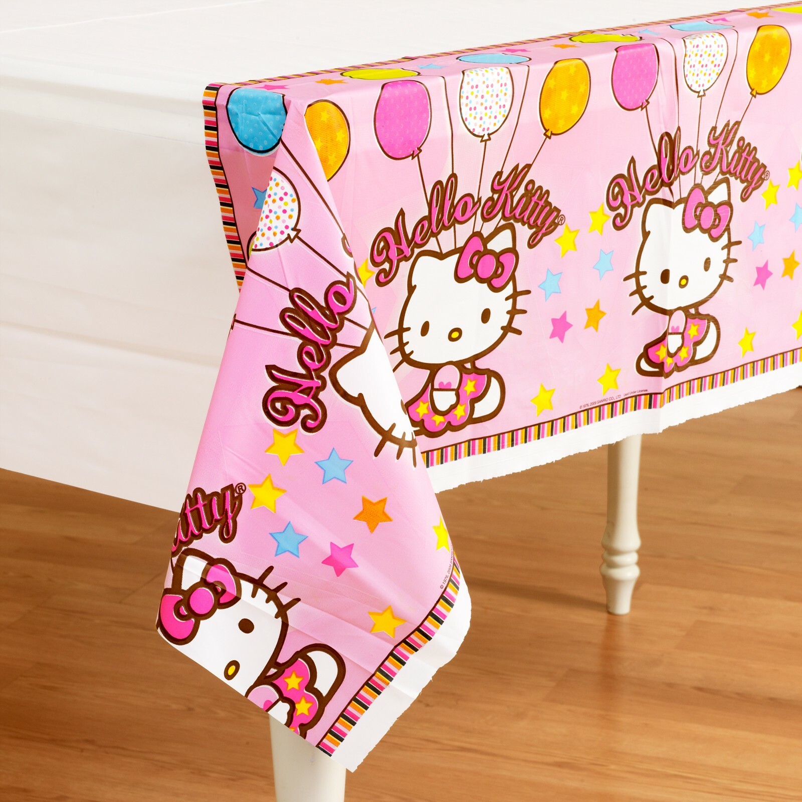 Hello Kitty Plastic Tablecloth