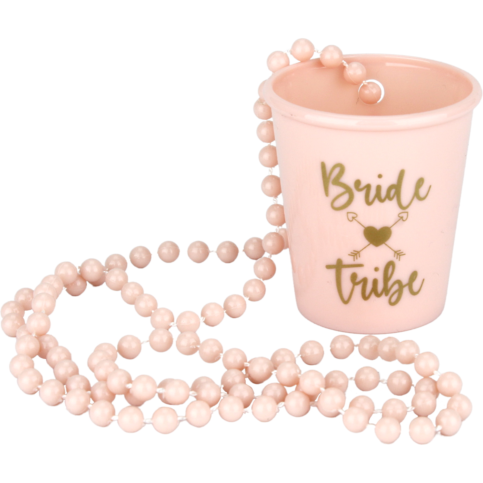 Pink Tribe Shot Glass Necklace