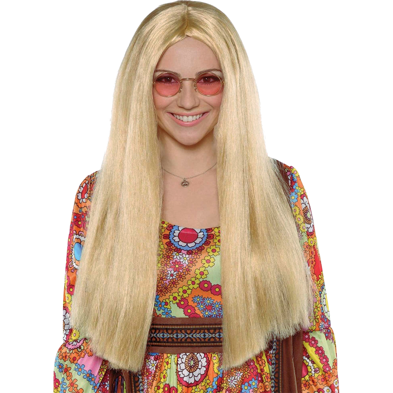 Adult Sunshine Day Long Blonde Wig